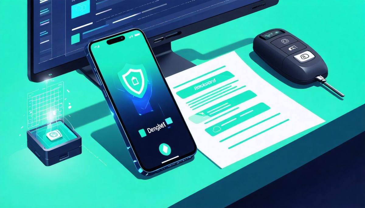 Dengebet hesap güvenliği: Parola, 2FA ve hesap kurtarma adımları