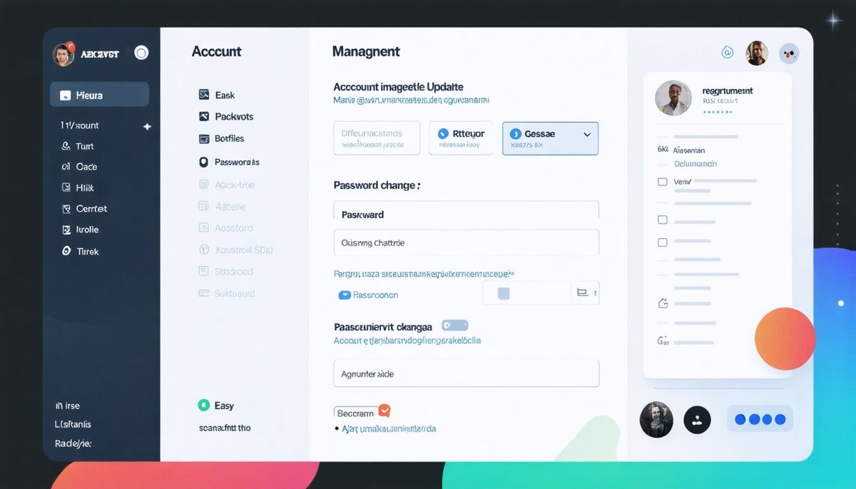 Kolay Hesap Yönetimi Yöntemleri: Profil Güncelleme ve Şifre Değişikliği Rehberi