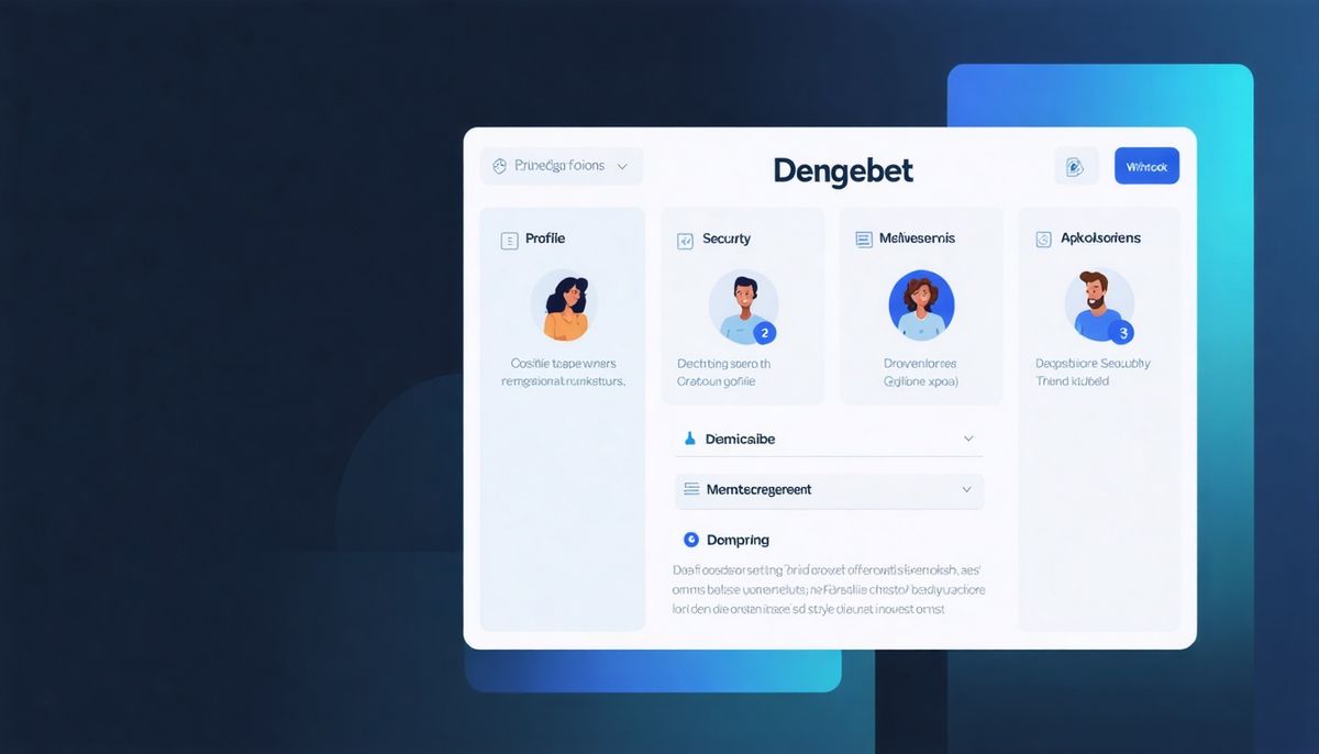 Dengebet Hesap Ayarları Kolay Anlatım: Üyelik ve Hesap Yönetimi Rehberi